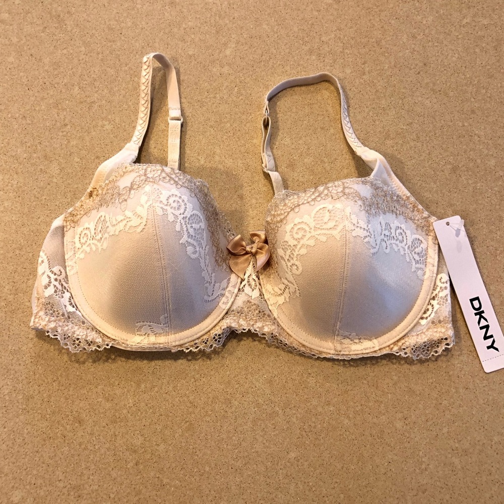 DKNY Nude Lace Bra